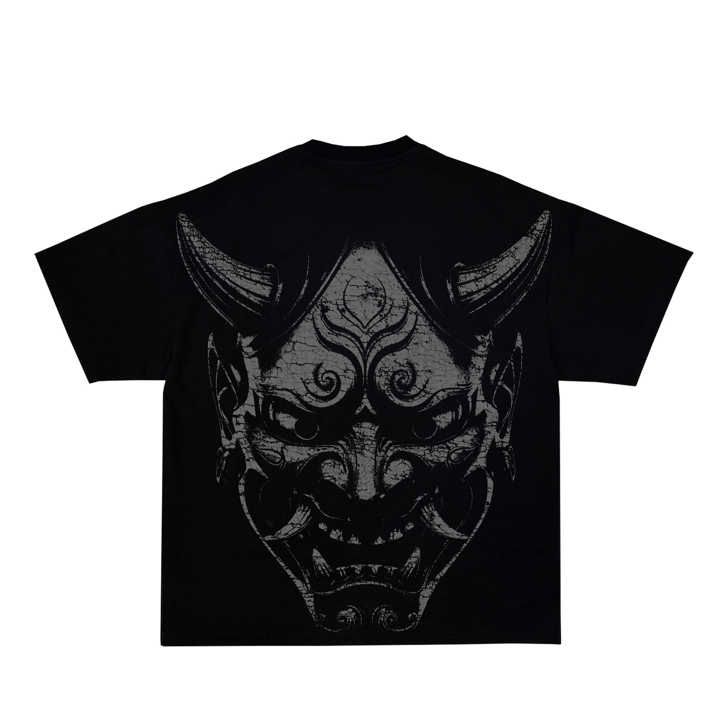 Oni Mask Cropped Tee